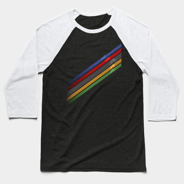 Voltron Baseball T-Shirt by ARIXD